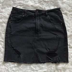 Wild Fable Black Mini Pencil Skirt